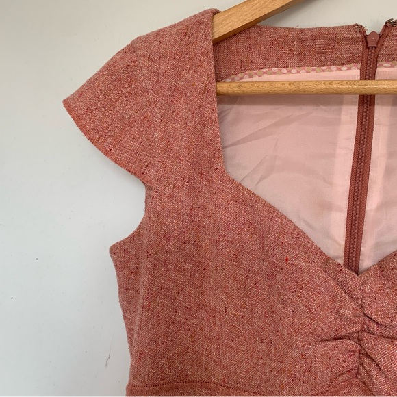 Y2K CLUB MONACO PINK RETRO DRESS - Picture 10 of 10